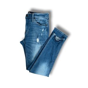 Blue Hollister skinny jeans. W 28, L 30